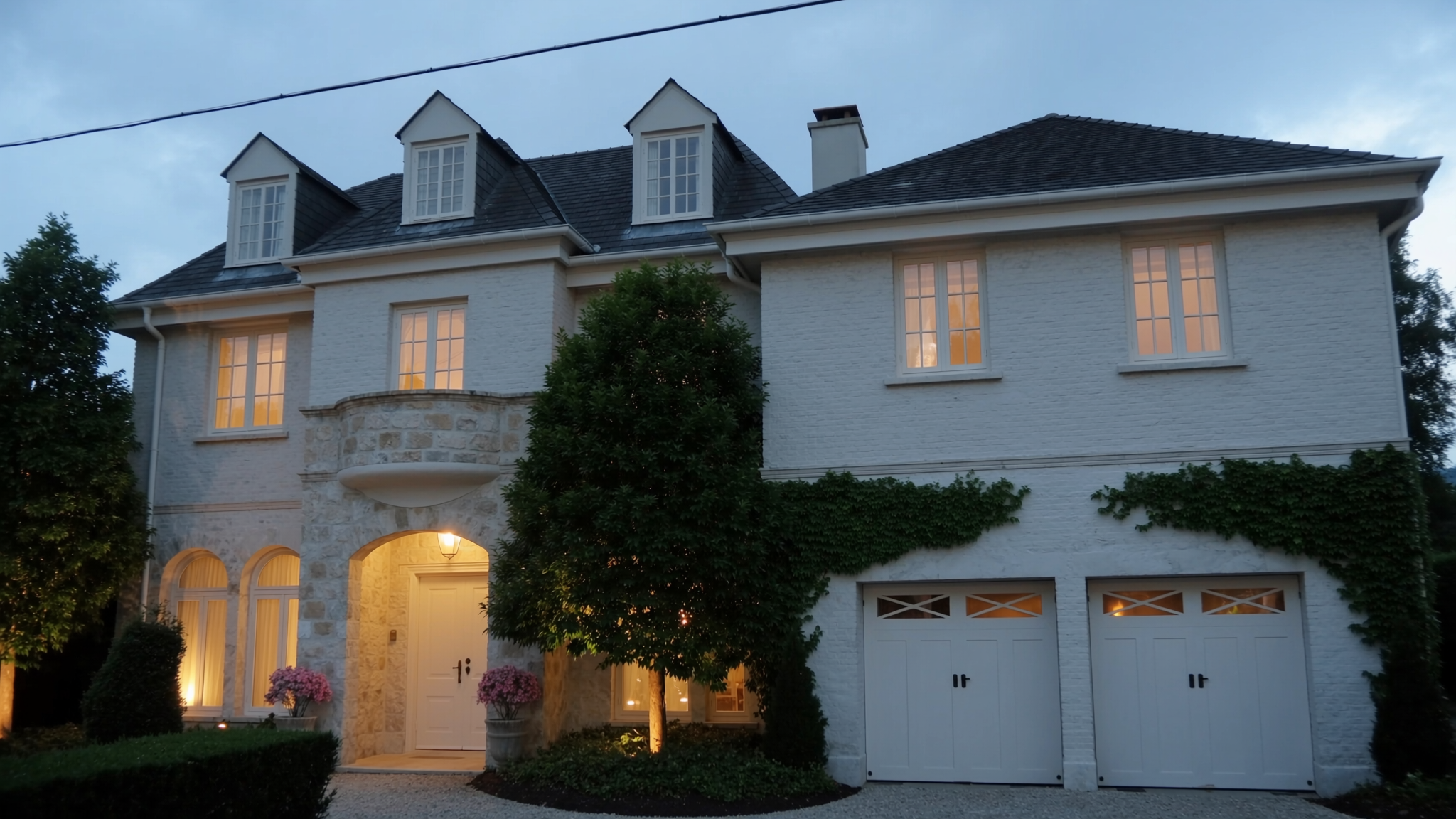 Blue Hour Exterior