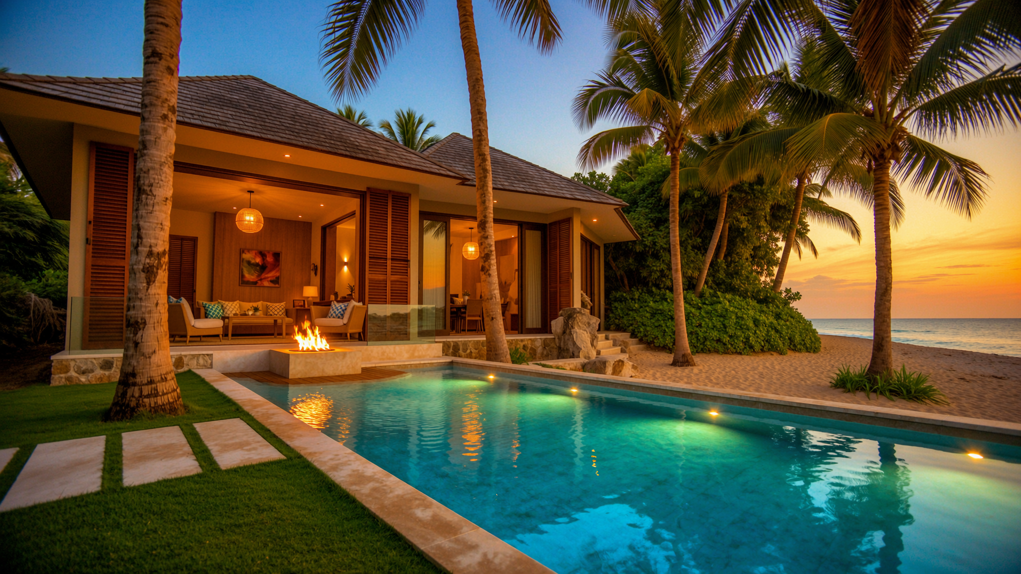 Beachfront Pool